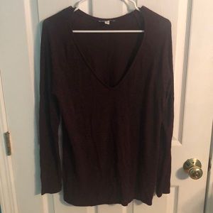 AEO maroon sweater